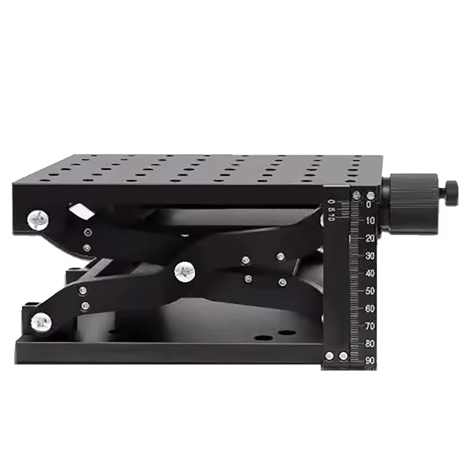 Plataforma de elevación manual de eje Z de 120 mm, mesa deslizante óptica, plataforma de posicionamiento giratoria, mesa deslizante manual, plataforma de corte Z con rodillos para posar precios