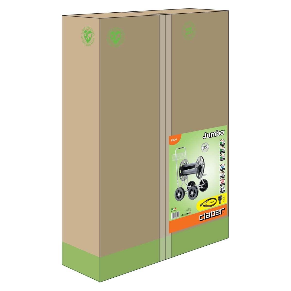 CARRO PORTAMANGUERAS METAL JUMBO (Nº de unid.= 1)