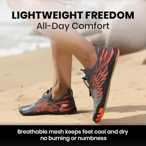 Image of Peak Footwear Barefoot Shoes - Non Slip Orthopedic Walking & Hiking Shoes for Men & Women, Zero Drop Minimalist Water Shoes with Arch Support, Wide Toe Box & Lightweight Diabetic-Friendly Design