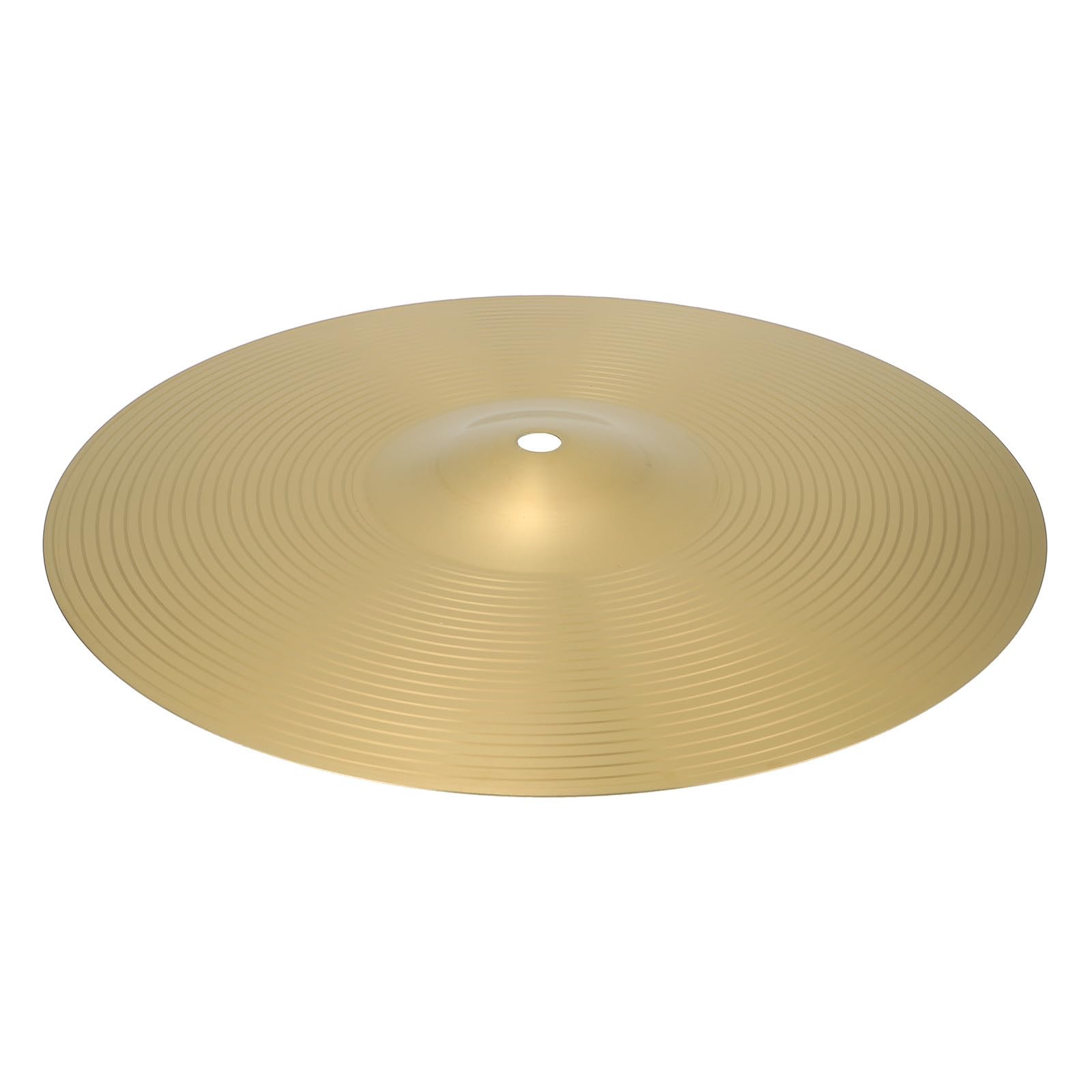 Set de Cymbales en Laiton 12 Pouces pour Batterie Jazz, Accessoire Percussion Solide Son Clair, Compatible Kit de Batterie