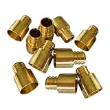 EFIELD PEX - Adaptador hembra de cobre para sudor (tubo de cobre, 10 unidades)