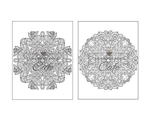 125 Mandalas: An Adult Coloring Book Featuring 125 of the World's Most Beautiful Mandalas for Stress Relief and Relaxation - Image 28