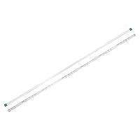 Vista 28 de uxcell Cable plano flexible, 5 pines 0.020 in paso 1.181 in FPC FFC cable de cinta 5pcs (tipo A)