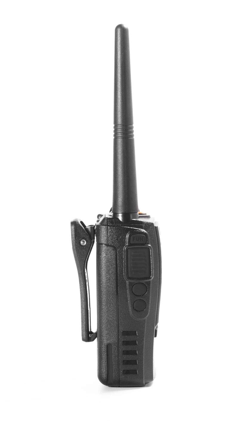 Dynascan R-58 Professionelles PMR446 Funkgerät, Lizenzfrei, IP67 Wasserdicht & Staubdicht, 1600mAh Akku, VOX, Scrambler, inkl. Standladegerät – Robustes Handfunkgerät für Industrie & Outdoor