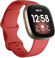 Vista 26 de Seleek Bandas de Repuesto Compatibles con Fitbit Versa 3 / Versa 4 / Sense/Sense 2, Pulseras Accesorios Clásicos de Silicona Ajustables Correas