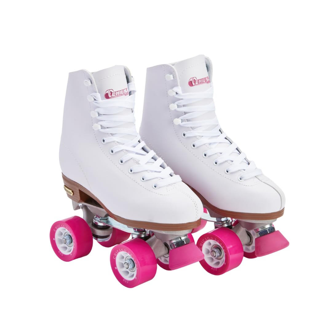 Chicago Skates CRS400-08 Ladies Rink Skate Size 8 - White