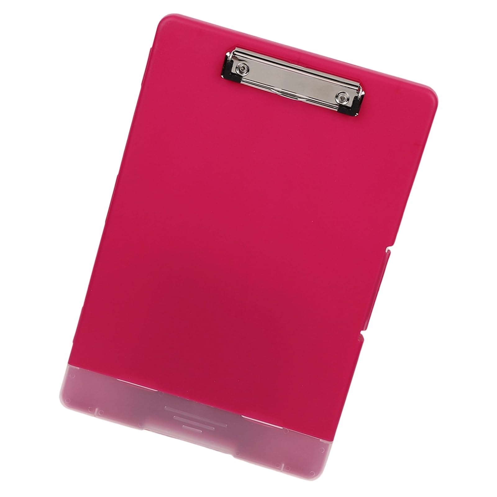 BWANGIAO Portable Clipboard with File Storage Box and Metal Clip Document Organiser with Writing Board for School Offices