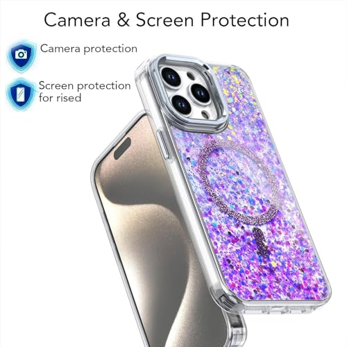 Coque de chargement magnétique iPhone 12 Pro pour illuminer vos soirées en rose - 7