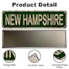 LINStore New Hampshire Sign, America State Name Vintage Metal Tin Sign, Wall Decor for Office/Home/Classroom - Best Decor Gift Ideas for Women Men Friends 4x16 Inches #2