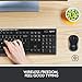 Logitech MK270 Wireless Keyboard and Mouse Combo - Keyboard and Mouse Included, 2.4GHz Dropout-Free Connection, Long Battery Life (Frustration-Free Packaging)