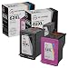 LD Remanufactured Ink Cartridge Replacement for HP 62XL High Yield (1 Black, 1 Color, 2-Pack)