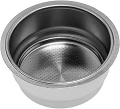 Filtro de 2 tazas compatible con/pieza de repuesto para WMF FS-1000050840 Lumero Portafiltros Máquina de café espresso