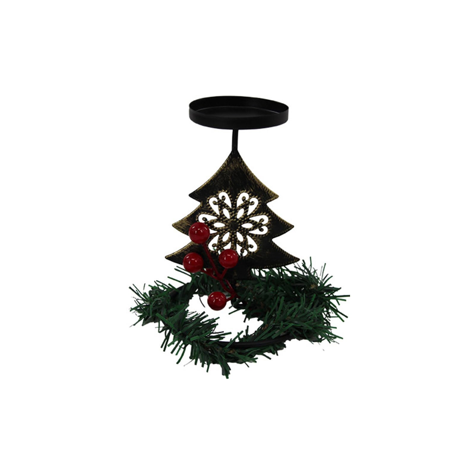 Tfaoys D Iron Christmas Holders, Holiday Tealight Candlestick For Tabletop Ecorations Centerpieces Christmas Tealight Holders Metal Tree Ecor Tabletop Ecoration Holiday Home Ecor Mantle Festive Accessories