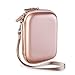 Canboc Hard Case for Anker PowerCore 13000 Portable Charger/Anker 622/621 Magnetic Battery (MagGo) Power Bank, Mesh Pocket fits USB Cable, Rose Gold (Case Only) ﻿
