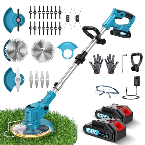 Débroussailleuse Électrique sans Fil Coupe Bordure...