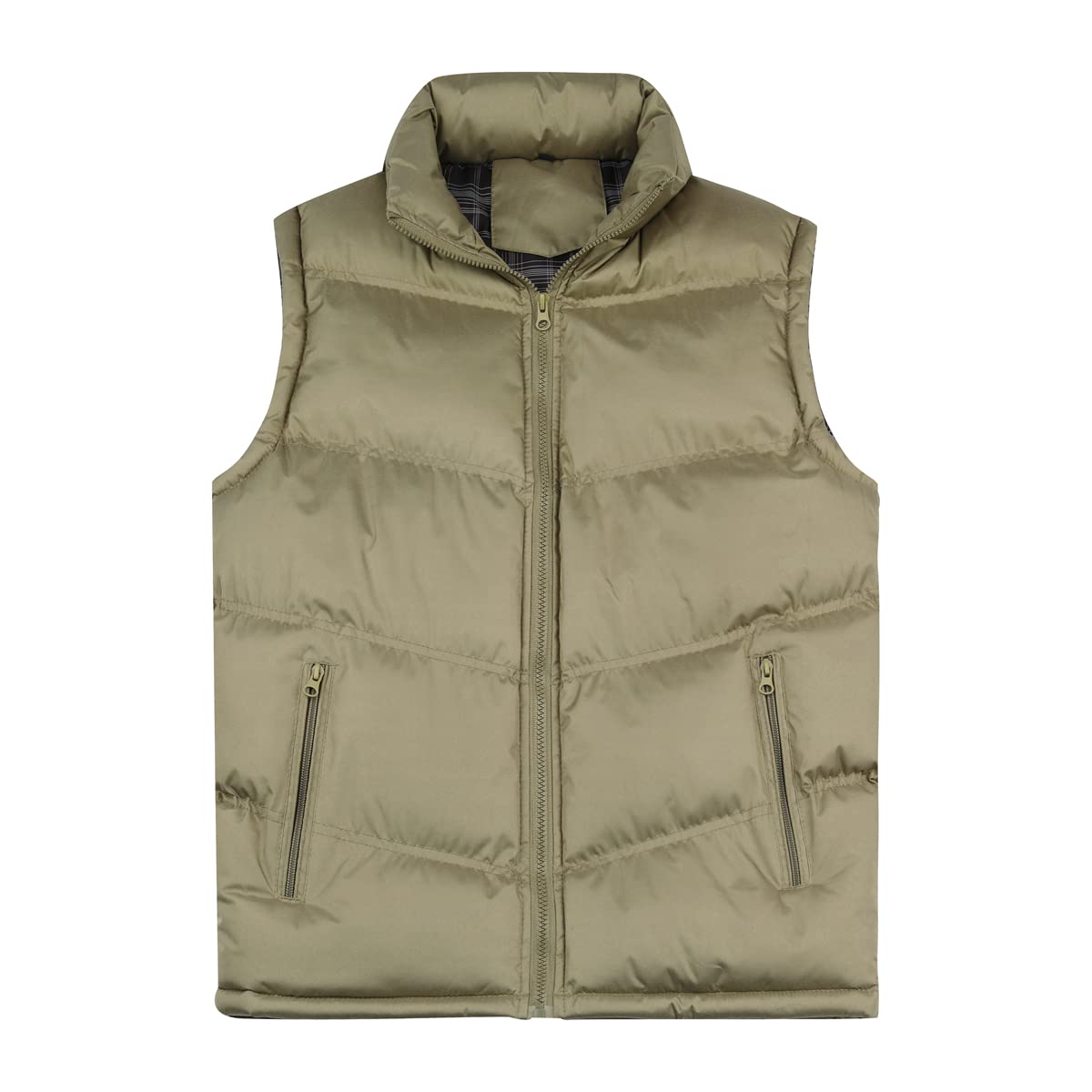 YOUTHUP Gilet da Uomo Piumino Senza Maniche Casual Lavabile Inverno Caldo Scalda Corpo