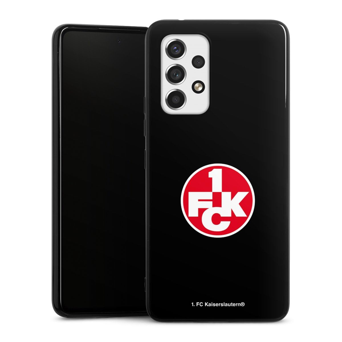DeinDesign Silikon Hlle kompatibel mit Samsung Galaxy A53 5G Case schwarz  Handyhlle 1. FC Kaiserslautern 1. FCK Offizielles Lizenzprodukt: ...