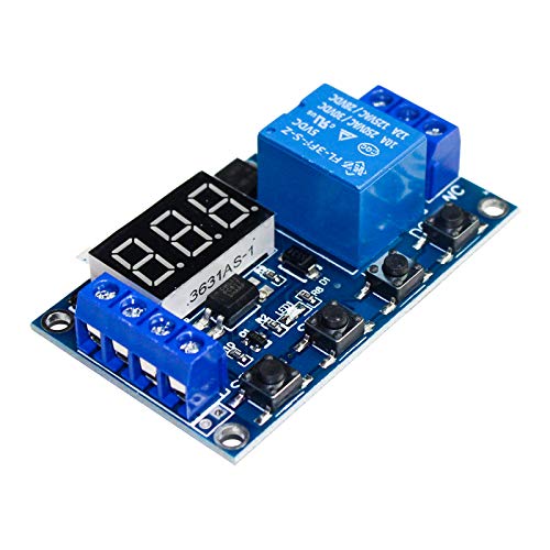 6-30V 1-Channel Power Relay Module with Adjustable Timing Cycle (B08WJ8979W) Amazon Price History, Amazon Price Tracker