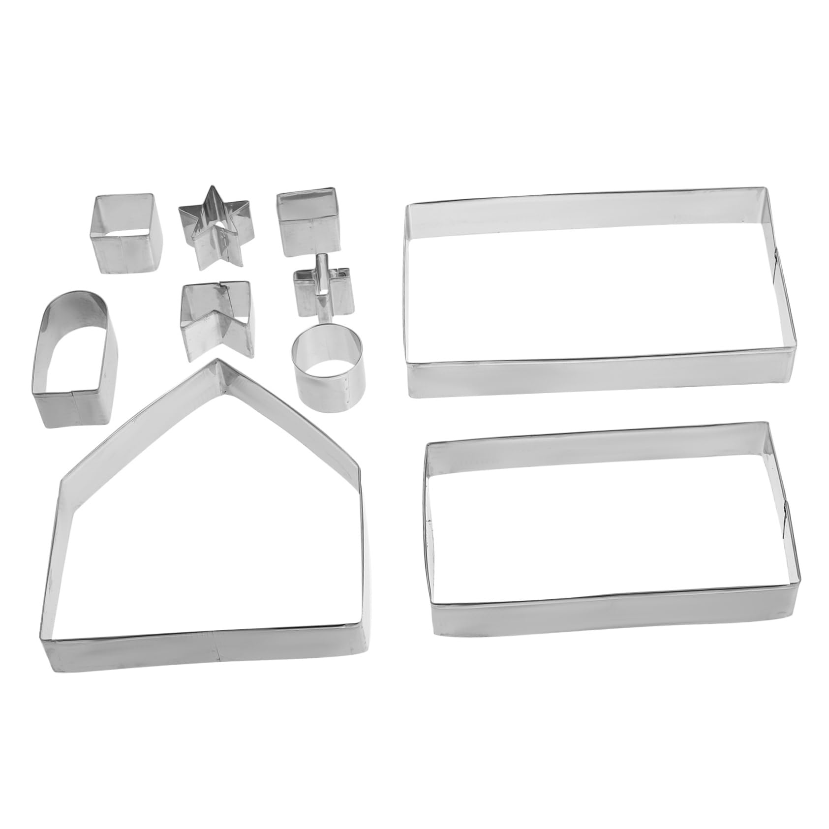 Emporte-pièces 3d en Acier Inoxydable 1 Set pour Biscuits de Noël Baking Décors Festifs