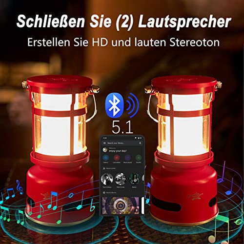 Lampada Cassa Bluetooth, Lampada Campeggio