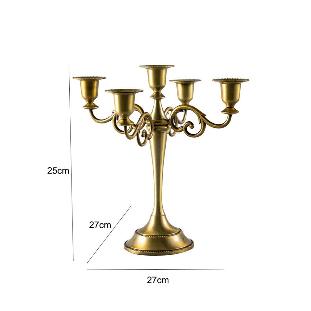 Amazon｜キャンドルホルダー ロマンチックな5金属武器ティーライト