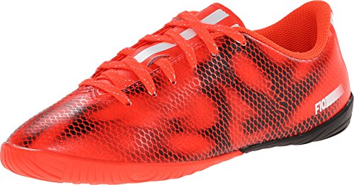 adidas F10 Youth Indoor Shoes (us_Footwear_Size_System, Big_Kid, Numeric, Medium, Numeric_13_Point_5) Red