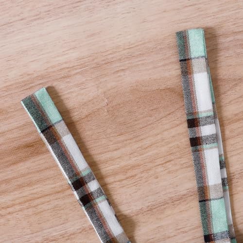 Image of AMMENGBEI Toddler Little Girl Summer Outfits Ribbed Knit Ruffle Tops and Plaid Suspender Skirt Set Kids 2Pcs Clothes