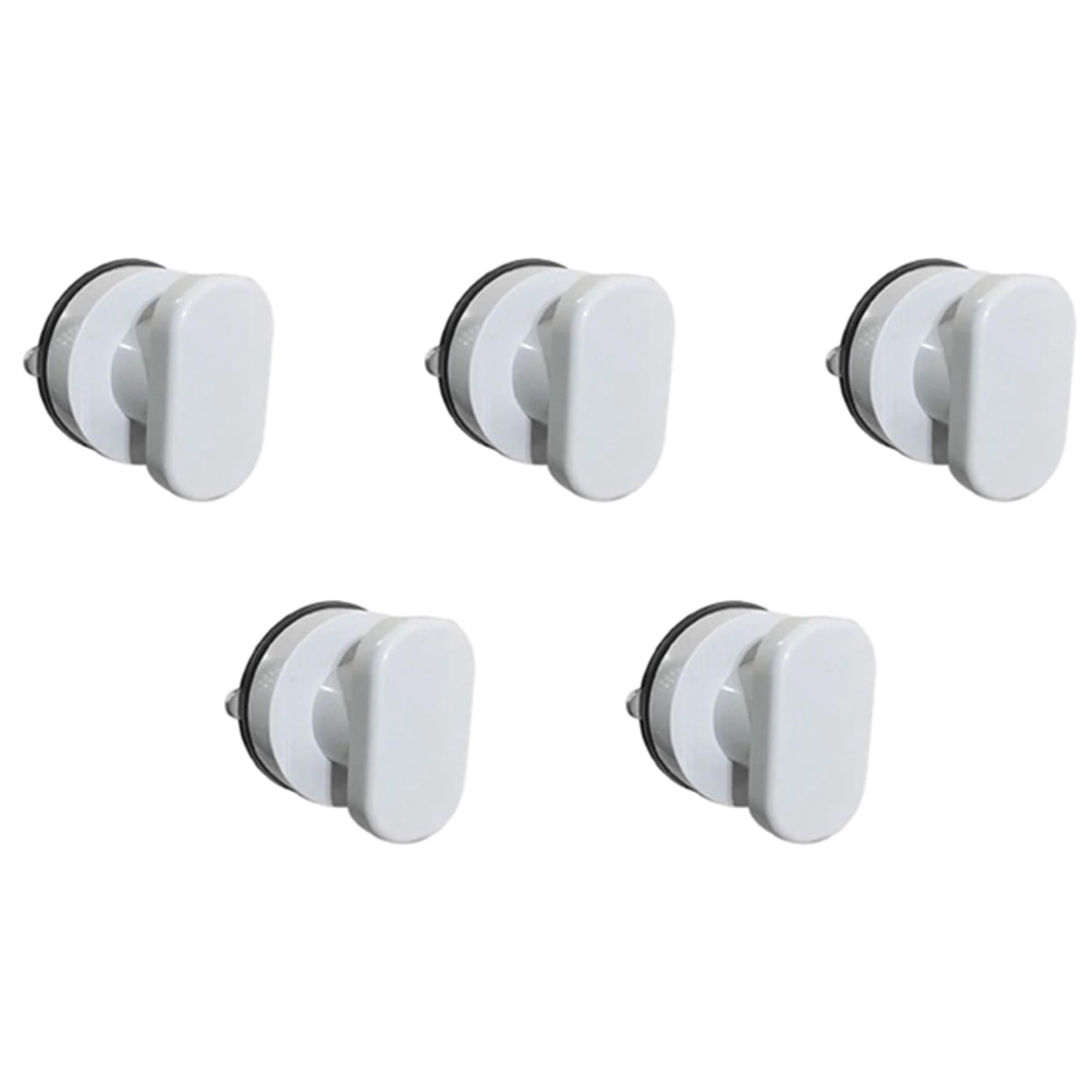 5X Sucker Handle Door Fridge Drawer Bathroom Suction Cup Wall Mounted Handrail Grip Tub Shower Handle