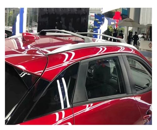 Barras de techo Mazda CX-3 para transportar cajas de equipaje en viaje 4