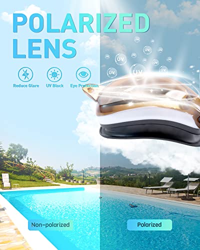 Image of SUMARPO Swim Goggles for Men Women, Anti-Fog Clear No Leaking Swimming Goggles for Adults