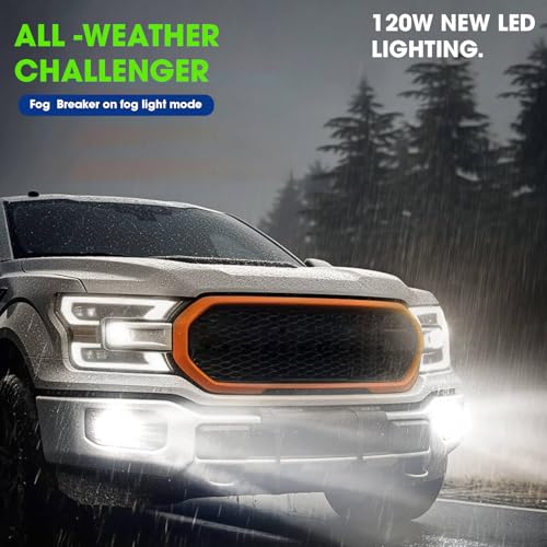 Image of OTO2EYE Power By LIU HJG H4 Type LED Headlight Bulb 120Watt With 1-Year Replacement Warranty - for Cars Hi /Lo 12000LM 6000K (60 Watt Each Bulb) Super Bright White Light, Easy Installation (H4)