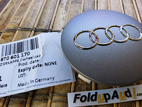 Genuine 18 Alloy Wheel Center Hub Cap 1Pcs Audi A4 B8 A5 2008-2013 #TOP4