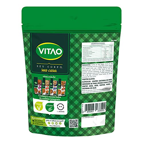 Vitao Cookies Integrais Castanha Do Pará 120G
