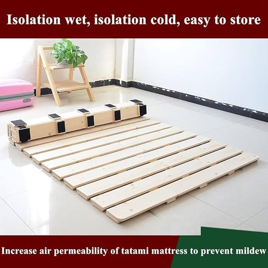 Amazon.com: LOBOTOU Floor Bed Frame King Size, Breathable
