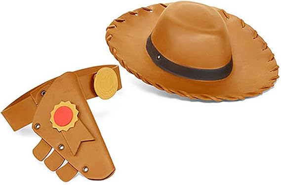 Amazon ディズニー ウッディ ボーイズ 3ピース トイストーリー4 ドレスアップアクセサリーセット 帽子 ホルスター ベルトタン付き 帽子 通販