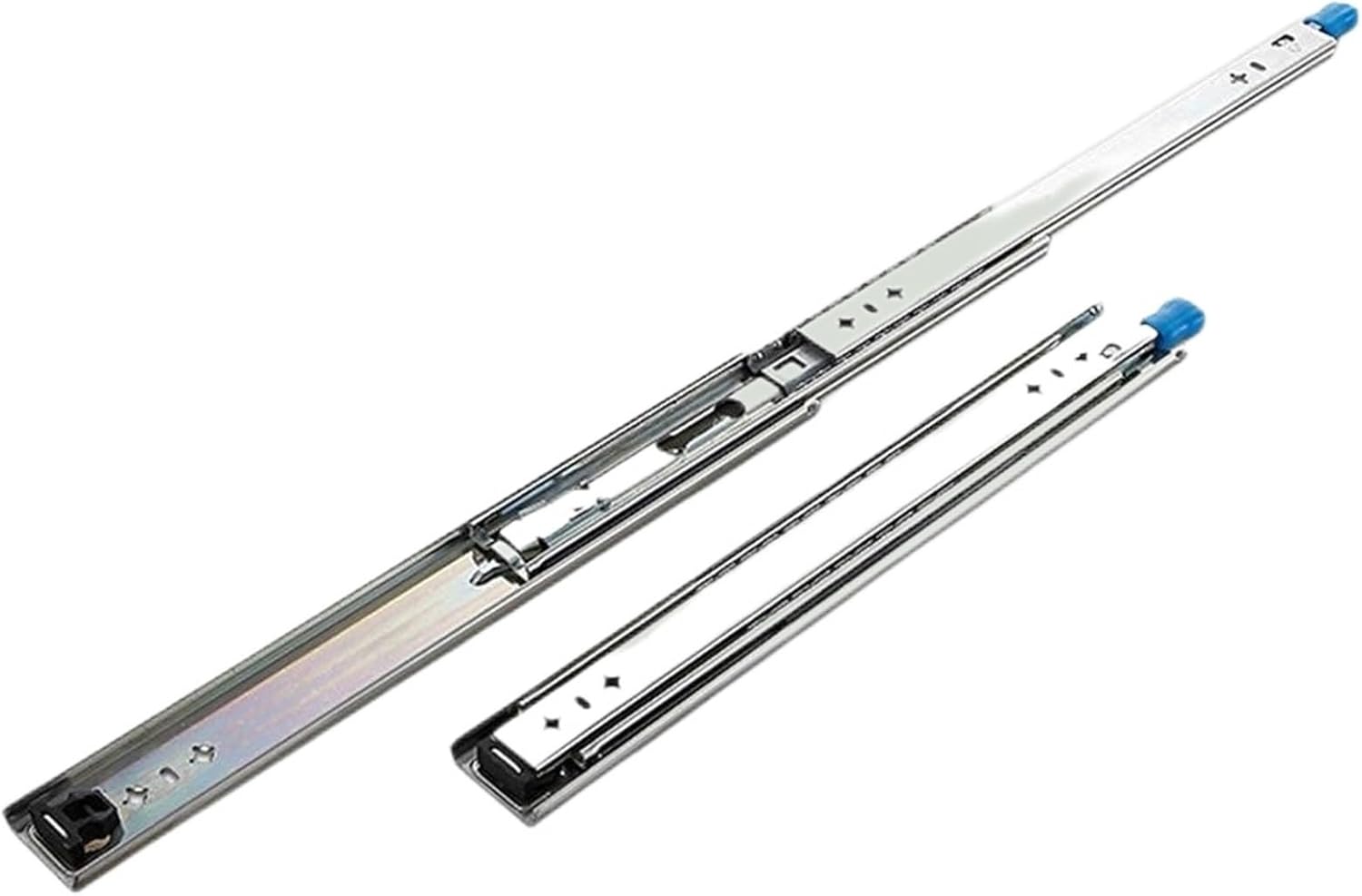Heavy Duty Drawer Slides 53mm Wide 52-60'' Fully Extended Side Mounted Slide Drawer Rail(56inch(140cm))