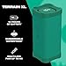 Skullcandy Terrain XL Wireless Bluetooth Speaker - IPX7 Waterproof Portable Speaker, 18 Hour Battery, Nylon Wrist Wrap, True Wireless Stereo (Green)