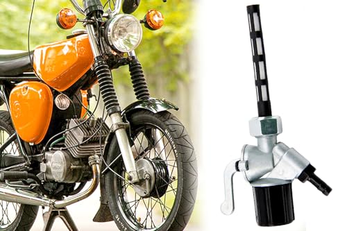 Benzinhahn Kraftstoffhahn mit Wassersack DDR-Design, M16x1, für Simson S50 S51 S70 SR50 SR1, MZ ETZ TS ES, AWO