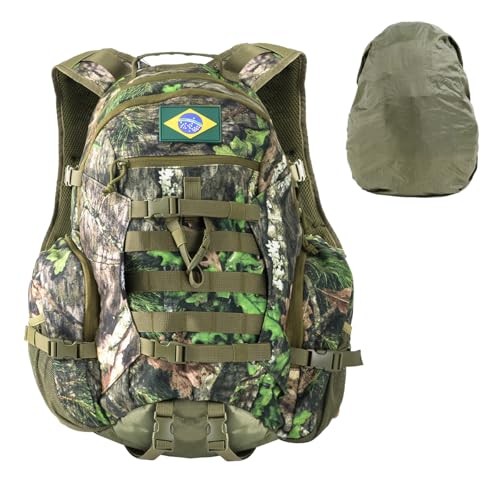 50L Mochila Grande Masculina Reforçada，Adequado para Trekking, Acampamento e Ciclismo Trilha.