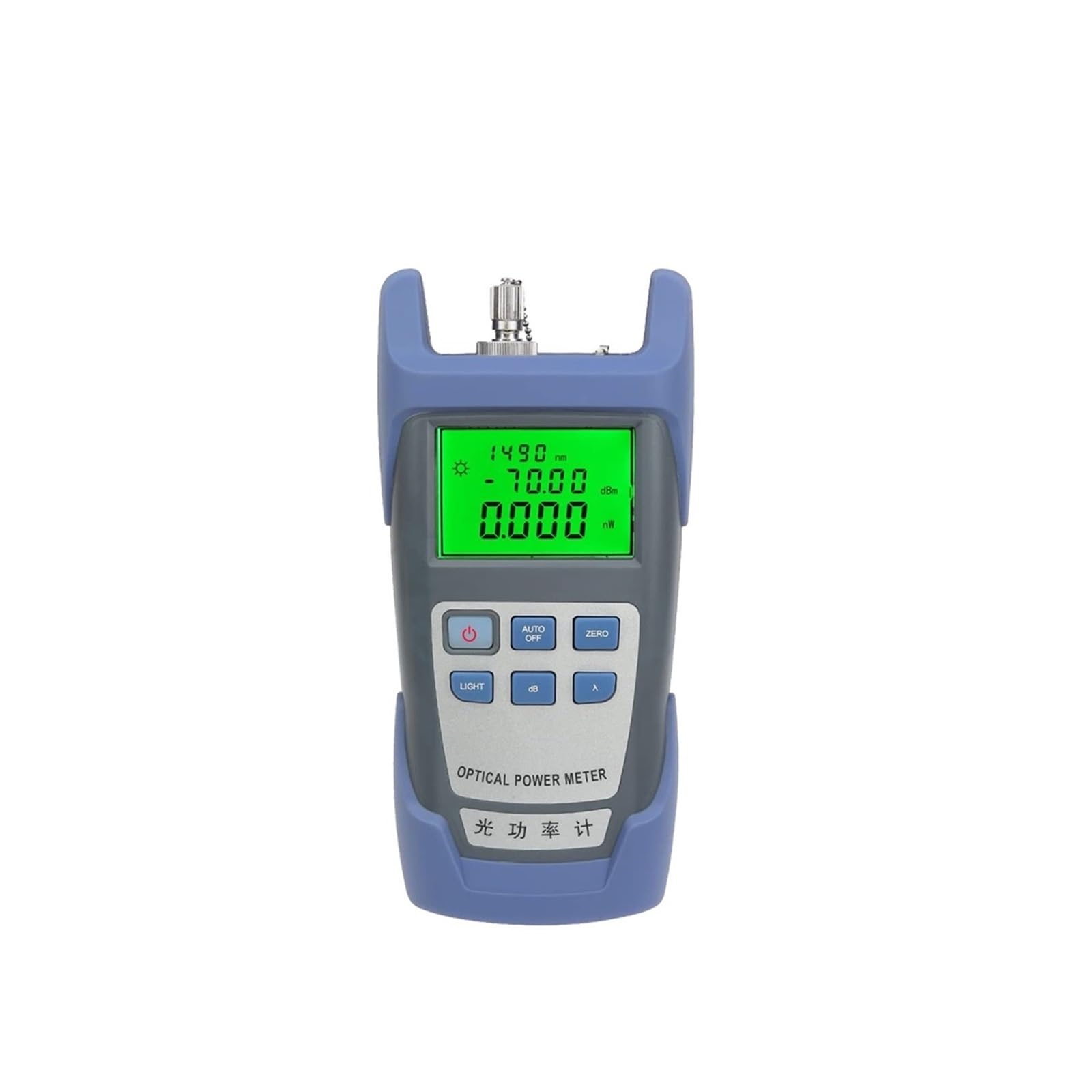 Fiber Optic Cable Tester, Fiber Optic FTTH Tools Kit Optical Power Meter, Cleaver Wire Stripper Cold Connection Tool Set with Bag(Fiber Optic Tool Kit)