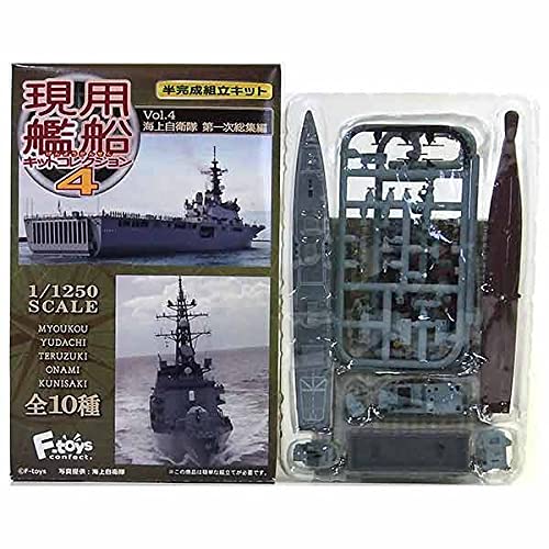 [4B] F-Toys 1/1250 Current Ship Kit Collection Vol.4 First Summary DD111 Onami Offshore Ver, Single Item