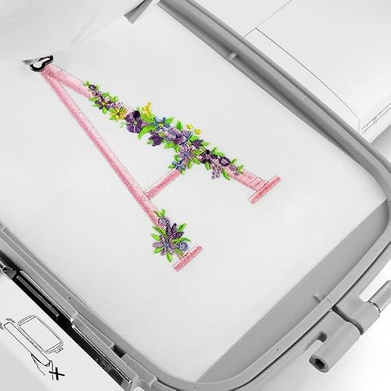 Brother PE900 Embroidery Machine with WLAN, Premium Embroidery Thread 6 Spools, White Pre-Wound Bobbins 10 Count, 75/11 Size Needles 100 Count