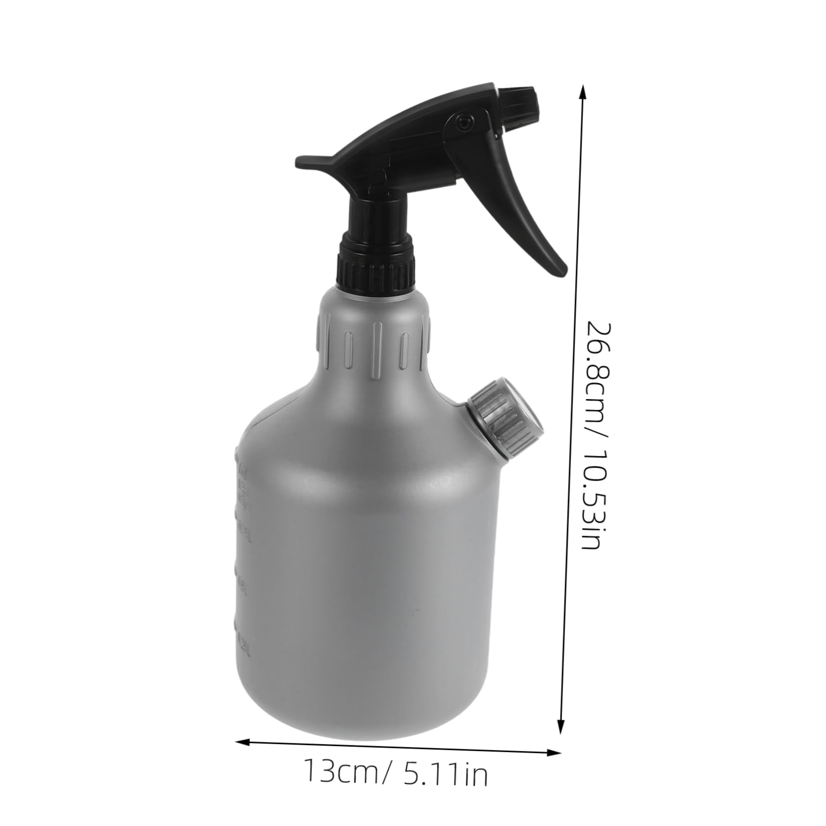GRIRIW Spray Bottle 1l Cleaning Spray Bottles Heavy Duty Metal for Car Wash Home Use