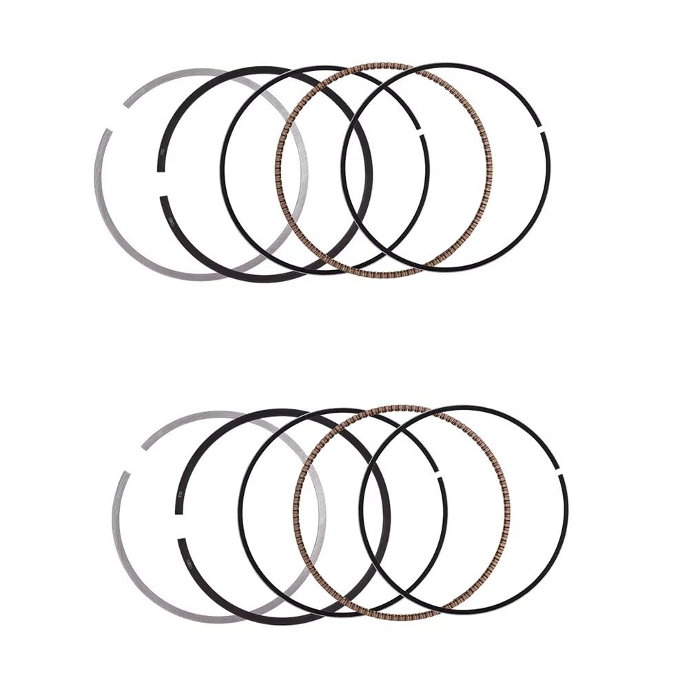 67mm 1/2/4pc Motorcycle Engine Piston Rings Compatible with GSX-R600 GSXR600 01-05 GSXR 600 06-2017 GSR600 2006-2010 12140-39F00-000 Engine Parts(2set STD)