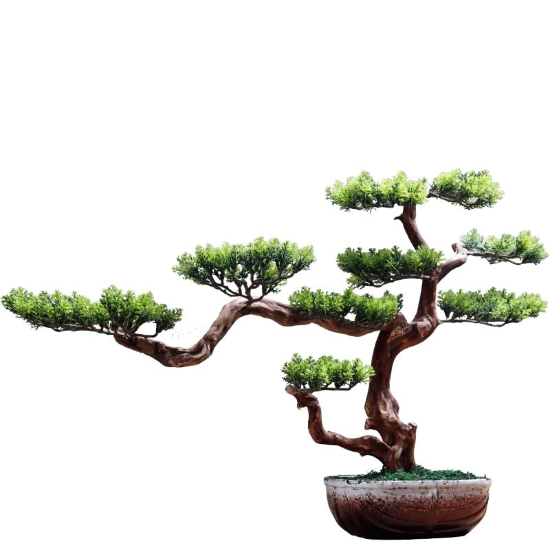 Arbre Artificiel Ornements d'arbre de Simulation, Sculpture de Racines, Paysage en Pot, décoration de comptoir de Bureau, Ornements de Bureau de Porche Plantes Artificielles D'intérieur