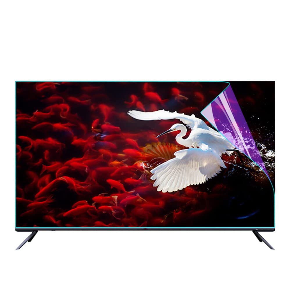 Protector de pantalla de TV mate antirreflejos/antiarañazos, 75" 77" 82" 85" Protección para los ojos Película antideslumbrante/filtro de monitores mate PET suave antiarañazos ( 82inch 1831x1049mm)