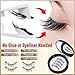 wiwoseo Magnetic Eyelashes Natural Look Magnetic Lashes No Glue or Eyeliner Needed Magnet Eyelashes without Eyeliner Magnetic Lashes Natural Look Reusable Magnetic Eyelashes with Applicator