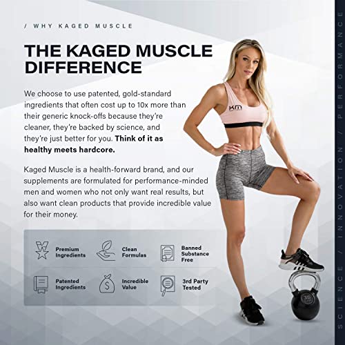 Kaged Whey Protein Powder: 100% Whey Protein Isolate For Post-Workout Recovery | Chocolate | 3Lbs #TOP4