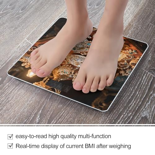 Báscula Digital de Baño Jewelry Feast en Vidrio Templado miniatura 5