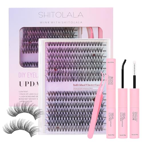 Eyelash Extension Kit 280PCS 9-16mm 30D 40D Individual Lashes Kit...